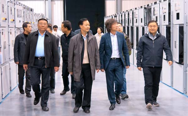 寧波菲仕公司總裁任文杰一行赴長城電工參觀交流，共探技術創新合作新機遇